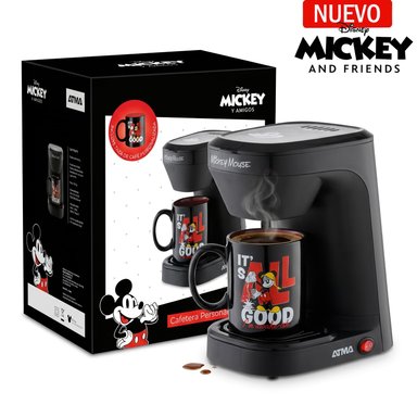 CAFETERA ELÉCTRICA ATMA DISNEY CON TAZA DE MICKEY - 1