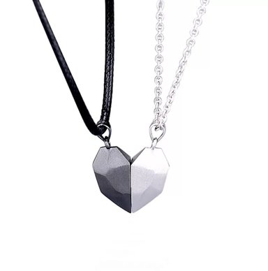 COLLLAR IMANTADO PEACE AND LOVE PARA PAREJA