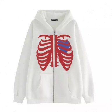 CASACA ESTAMPADA PEACE AND LOVE UNISEX