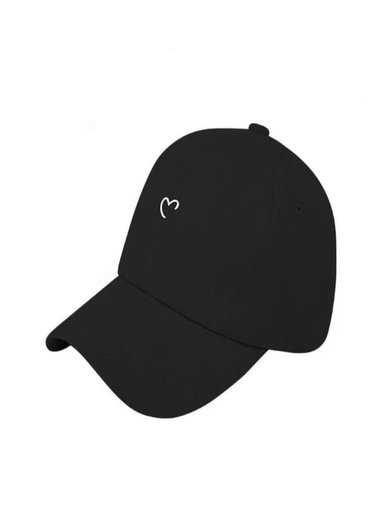 GORRA MUJER PEACE AND LOVE NEGRO