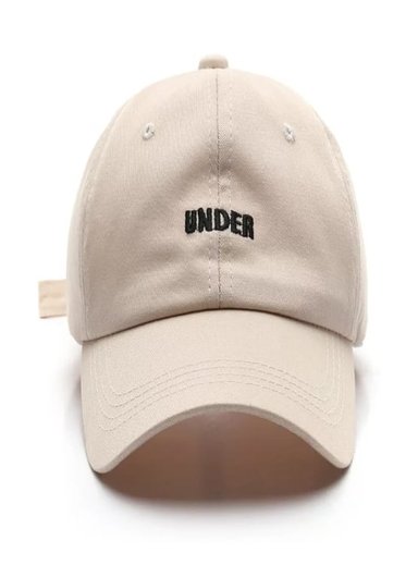 GORRA MUJER PEACE AND LOVE CREMA