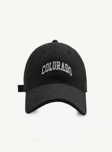 GORRA ALGODÓN MUJER PEACE AND LOVE NEGRO