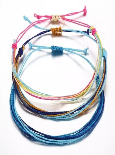 PACK DE PULSERAS PEACE AND LOVE MUJER