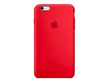 CASE IPHONE 7 8 PLUS FUNDA SILICONE ROJO - 1