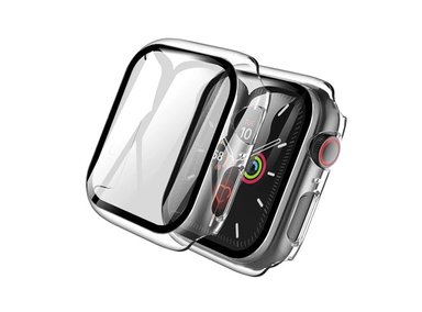 PROTECTOR DE PANTALLA BUMPER WATCH 40MM CASE VIDRIO INCORPORADO APPLE TRANSPARENTE - 1