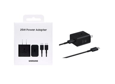 CARGADOR SAMSUNG GAN 25W PARA GALAXY S20 ORIGINAL - 1