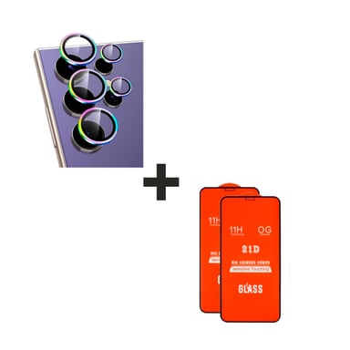 PROTECTOR DE CÁMARA PARA EL SAMSUNG A25 TORNASOL + VIDRIO TEMPLADO - 1