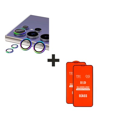 PROTECTOR DE CÁMARA PARA EL SAMSUNG A25 TORNASOL + VIDRIO TEMPLADO - 2