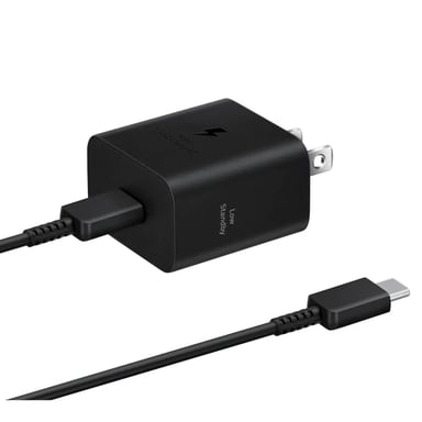 CARGADOR 25W CON CABLE NEGRO - 3