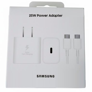CARGADOR SAMSUNG 25W PARA GALAXY A56 BLANCO - 3