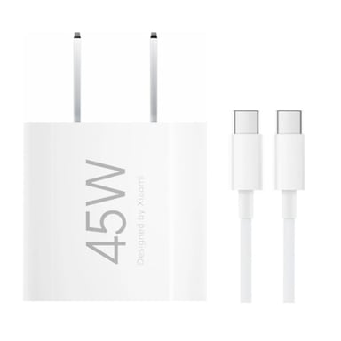 CARGADOR XIAOMI 45W GAN CABLE C A C PARA REDMI NOTE 14 PRO - 2