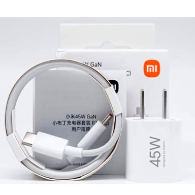 CARGADOR XIAOMI 45W GAN CABLE C A C PARA REDMI NOTE 14 PRO - 4