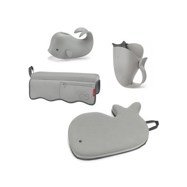 SET DE BAÑO MOBY ESSENTIALS GRIS