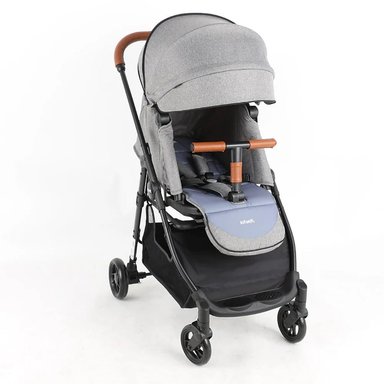 COCHE PASEO ZURI 360° GRIS