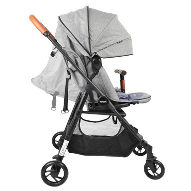 COCHE PASEO ZURI 360° GRIS - 8