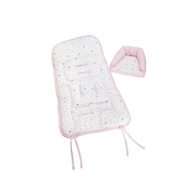 COLCHONETA PARA COCHE HEARTS ROSADO - 2