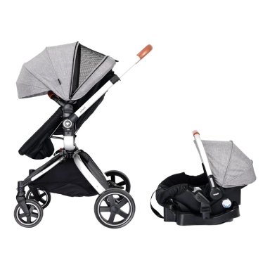 COCHES TRAVEL SYSTEM EPIC 360° F80  GREY - 3