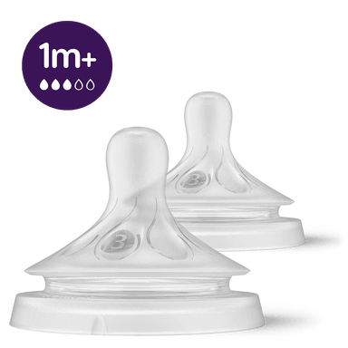 TETINA NATURAL RESPONSE 3.0 X2 FLOW 3 - 1M+ PHILIPS AVENT