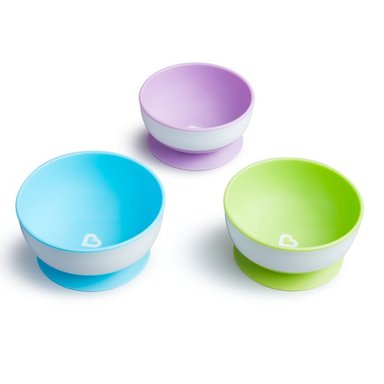 SET DE 3 BOWLS ANTIDESLIZANTE MUNCHKIN