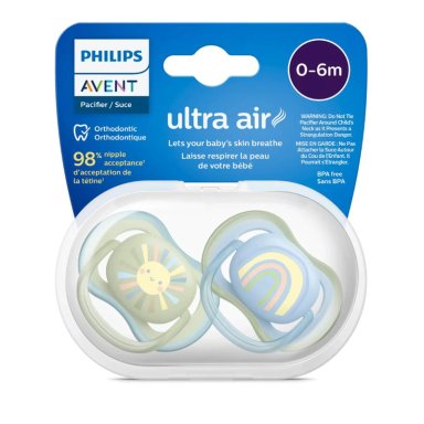 CHUPÓN ULTRA AIR 0-6 NIÑO X2 PHILIPS AVENT - 4