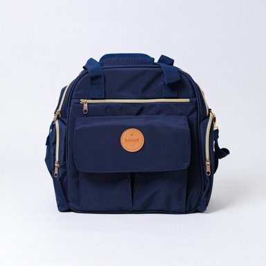 MOCHILA PAÑALERA EMMA AZUL