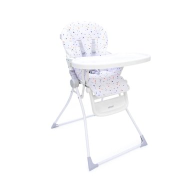 SILLA DE COMER VAINILLA WHITE/GRANITE