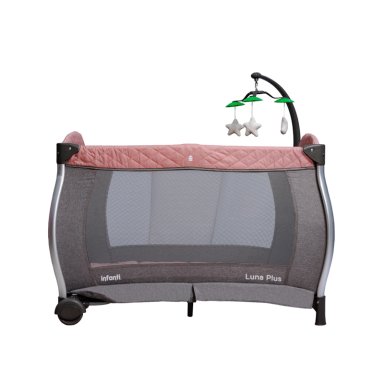 CUNA PLAYARD LUNA PLUS ROSADA INFANTI