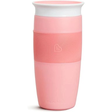 VASO ANTIDERRAME MIRACLE 360 14OZ ROSADO MUNCHKIN