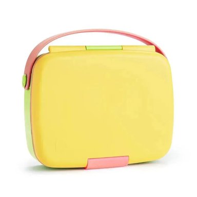 LONCHERA BENTO BOX AMARILLO MUCNKIN