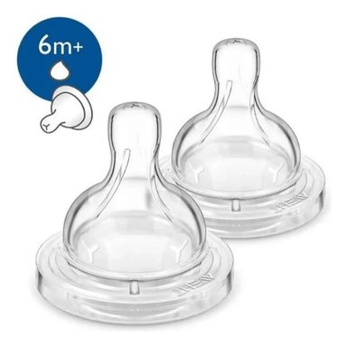 TETINA ANTICOLIC FLUJO ESPESO 6+ X2 PHILIPS AVENT