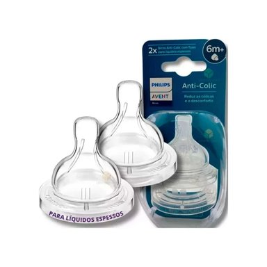 TETINA ANTICOLIC FLUJO ESPESO 6+ X2 PHILIPS AVENT - 2