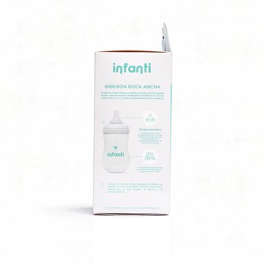 BIBERÓN ANTICÓLICO PARA BEBÉ 240 ML INFANTI - 4