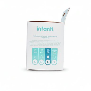 PACK X2 TETINA PARA BIBERÓN TALLA L INFANTI - 3