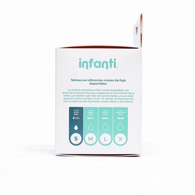 PACK X2 TETINA PARA BIBERÓN TALLA S INFANTI - 4