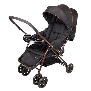 COCHE CUNA REVERSE NEGRO BRONCE INFANTI