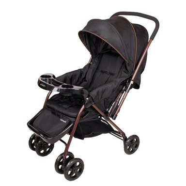 COCHE CUNA REVERSE NEGRO BRONCE INFANTI - 2
