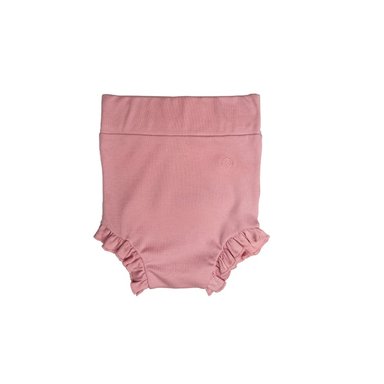 SHORTS ALGODÓN PIMA BEBÉ NIÑA MELLOW BLANCO BOMBACHO ROSA BOBOS