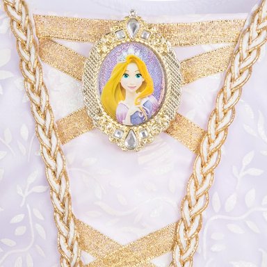 DISFRAZ CAPRI NIÑA DISNEY BLANCO VESTIDO NOVIA RAPUNZEL - 2