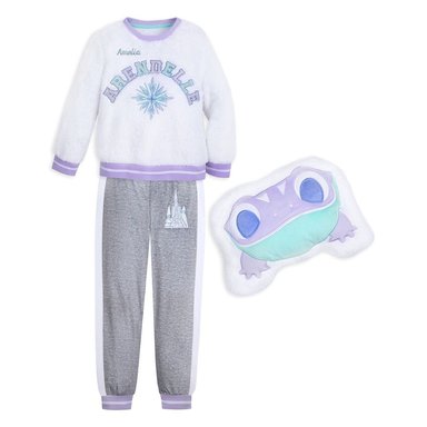 SET PIJAMA + ALMOHADA NIÑA DISNEY BLANCO FROZEN 2