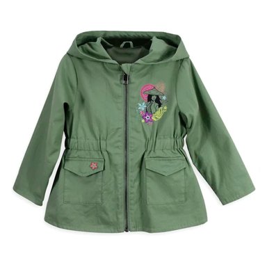 CASACA MANGA LARGA NIÑA DISNEY VERDE RAYA Y EL ÚLTIMO DRAGÓN