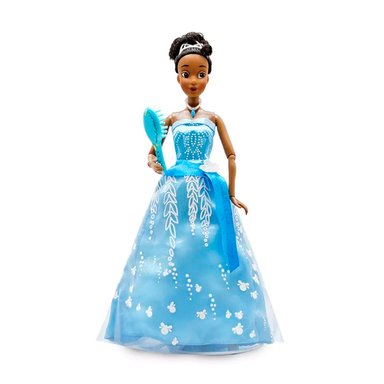 MUÑECA PREMIUM DISNEY TIANA CON VESTIDO DE SONIDOS Y LUCES