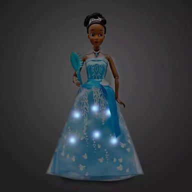 MUÑECA PREMIUM DISNEY TIANA CON VESTIDO DE SONIDOS Y LUCES - 2