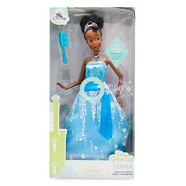 MUÑECA PREMIUM DISNEY TIANA CON VESTIDO DE SONIDOS Y LUCES - 3