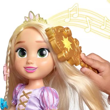 MUÑECA DISNEY PRINCESA RAPUNZEL LUCES Y SONIDOS - 2