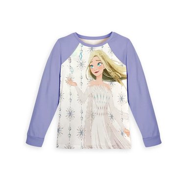 POLO MANGA LARGA ALGODÓN NIÑA DISNEY MULTICOLOR ELSA