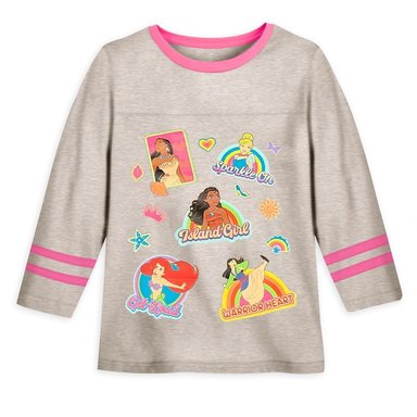 POLO MANGA 3/4 DISNEY PRINCESAS