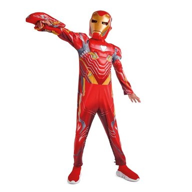 DISFRAZ NIÑO DISNEY ROJO IRON MAN AVENGERS