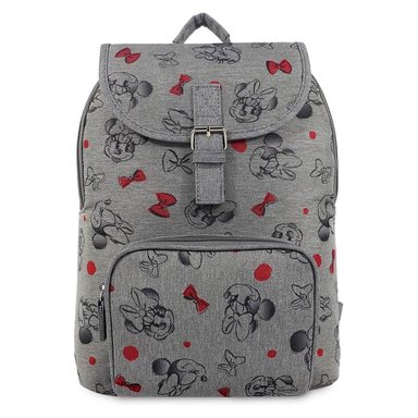 MOCHILA DISNEY MINNIE MOUSE GRIS MINI