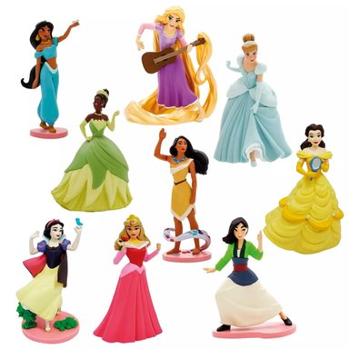 SET DISNEY FIGURAS LUJO PRINCESAS