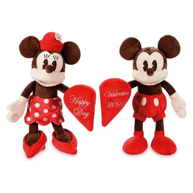 PELUCHE DISNEY MICKEY AND MINNIE MOUSE - SAN VALENTÍN 2022 - 2